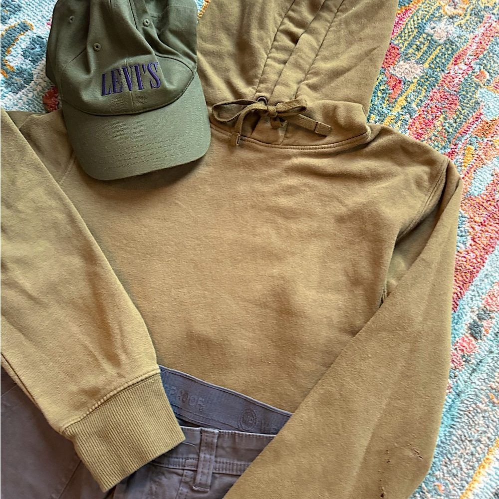 Medium Goodfellow Olive Hoodie gender neutral 🖤